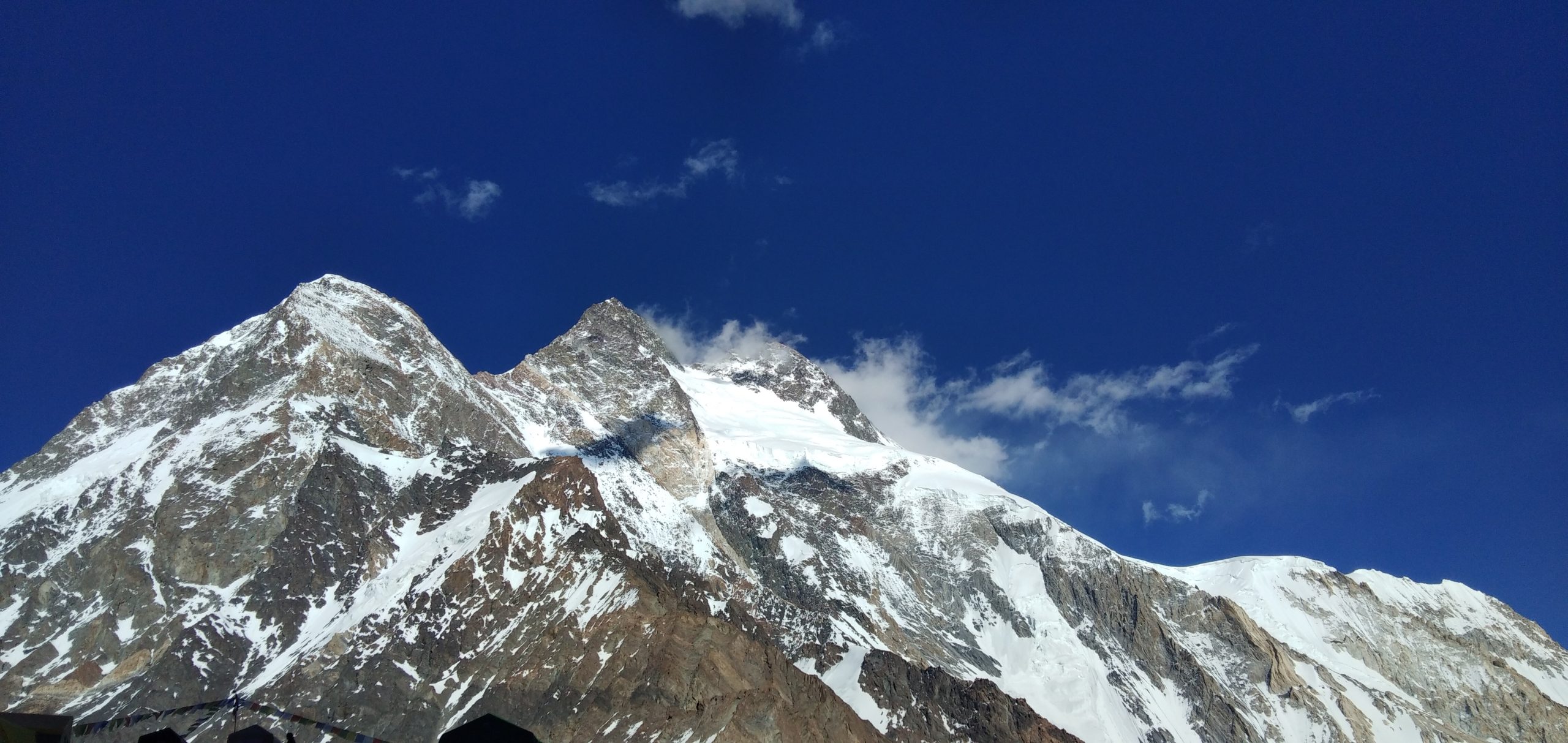 Broad Peak Expedition – A stunning view of the twelfth highest peak in the world, Broad Peak, during the expedition.
